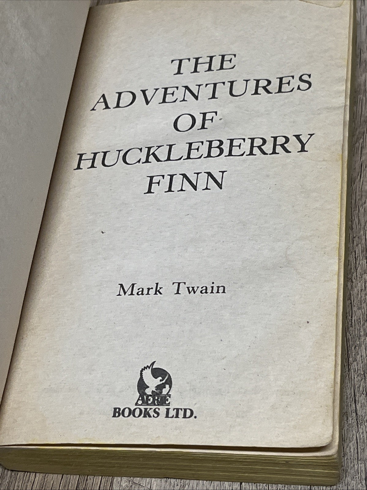 The Adventures of Huckleberry Finn By Mark Twain (1973 & 1988)