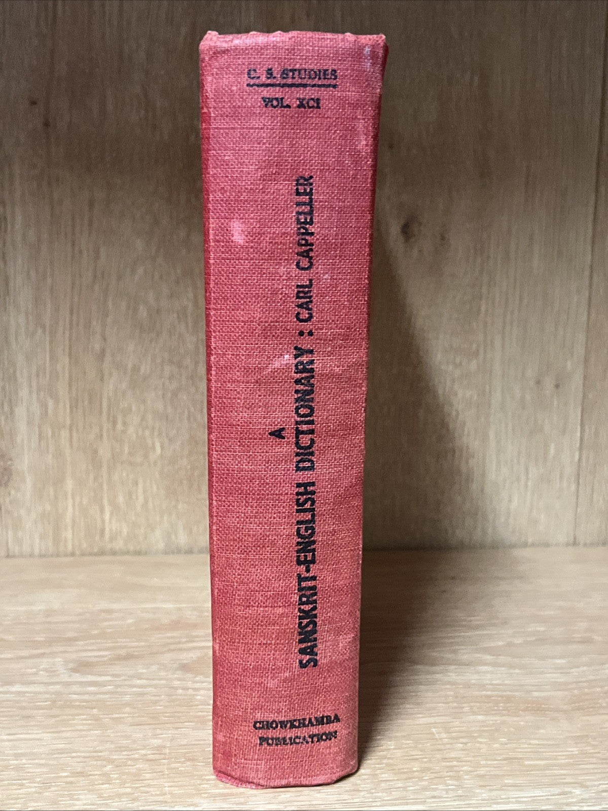 A Sanskrit-English Dictionary 1st India Edition