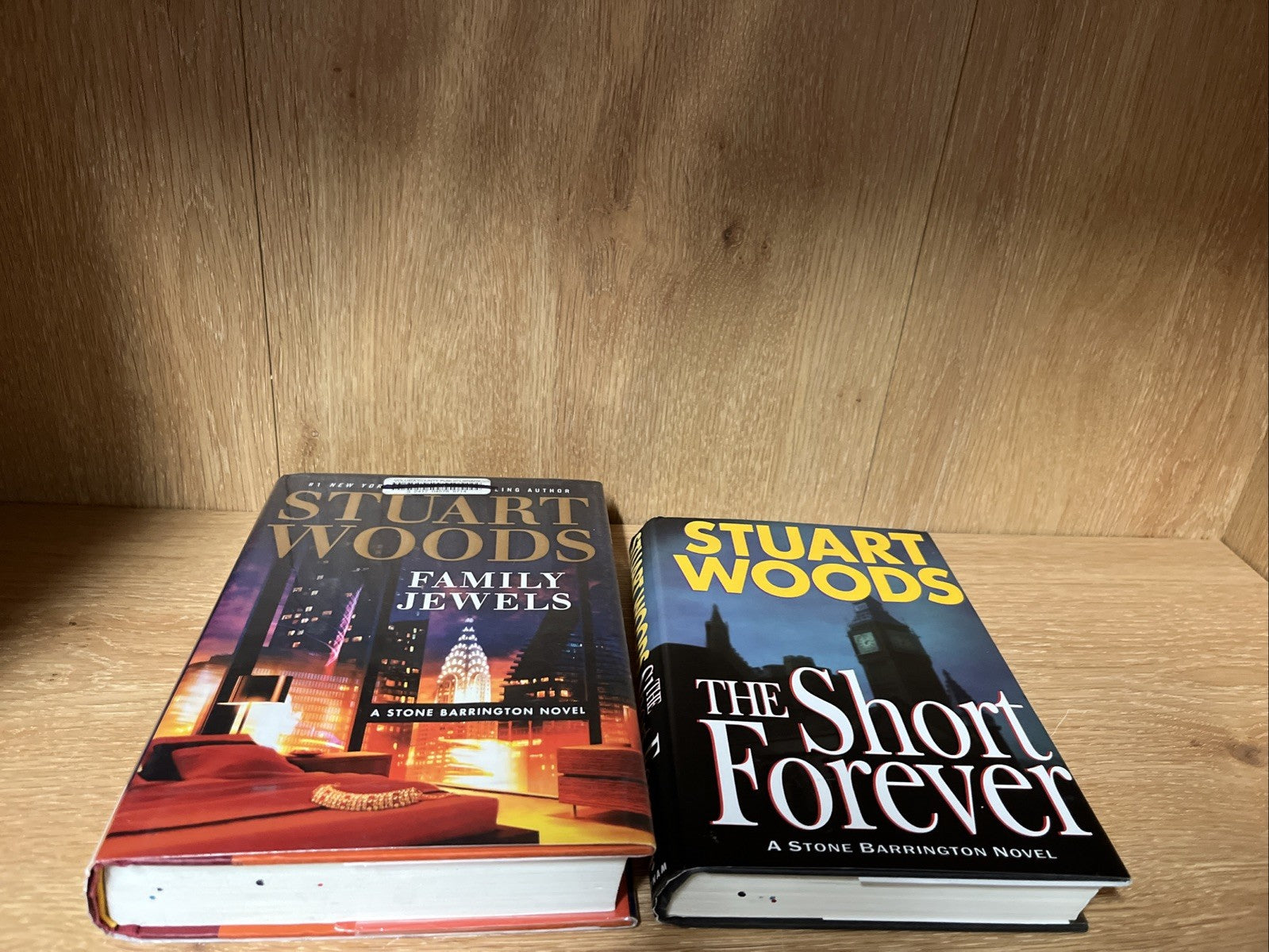 Stuart Woods Book Lot Hardcover Lot of 14 Family Jewel, Orchid Blue, Unbound…