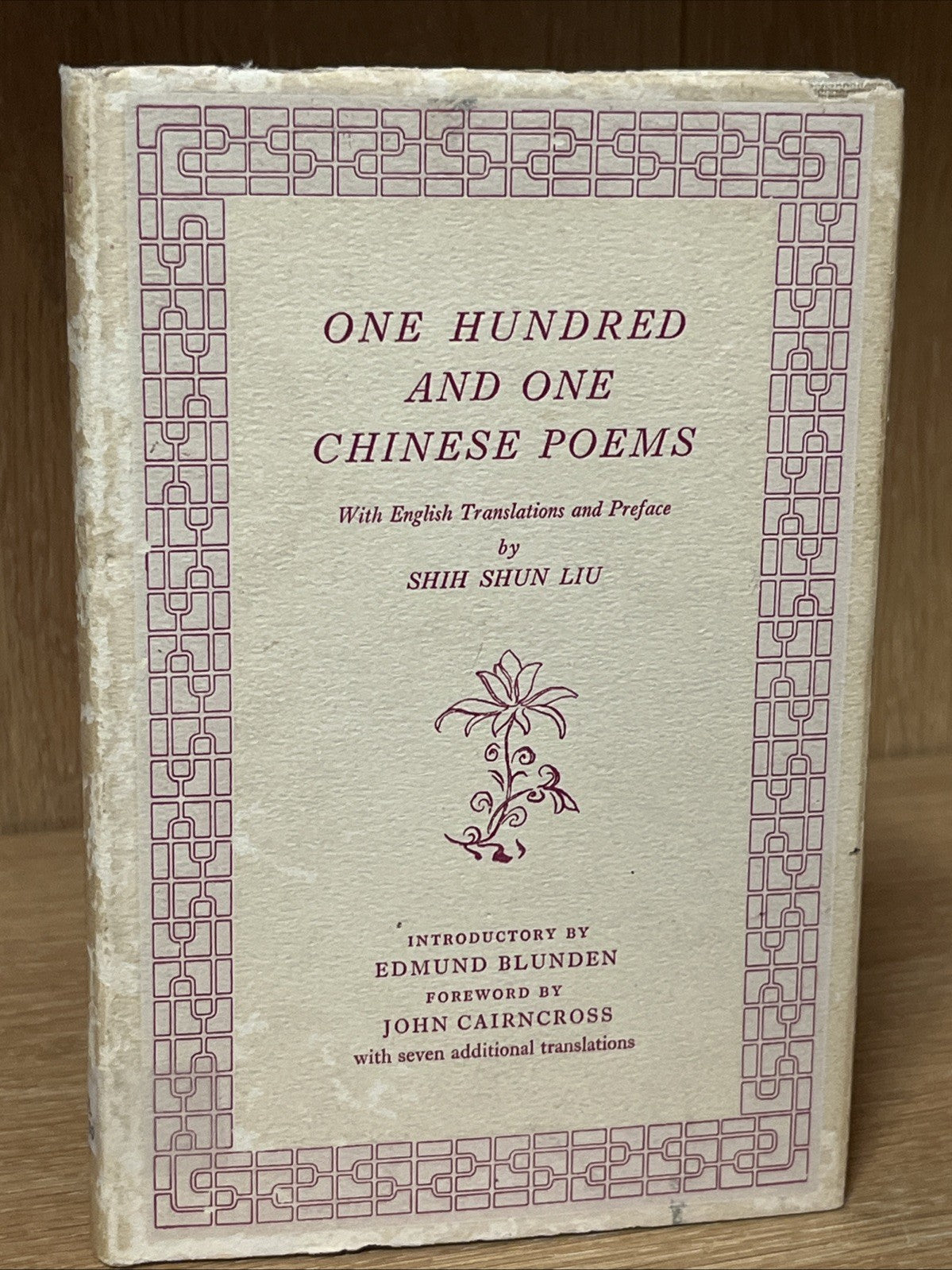 One Hundred and One Chinese Poems With English Translations Shih Shun Liu 1967
