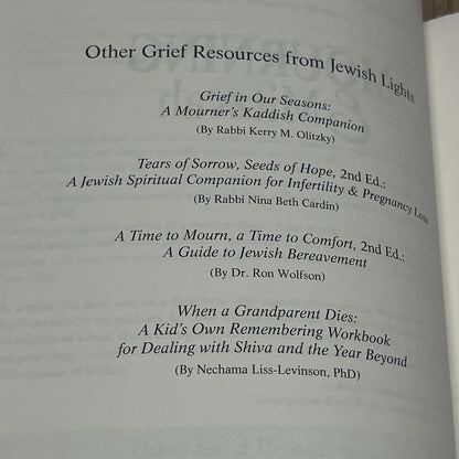 Mourning & Mitzvah 2nd Ed A Guided Journal for Walking the Mourners Path Through