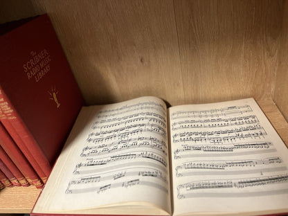 The Scribner Radio Music Library 9 Volume Piano, Opera, & Sacred Music 1946
