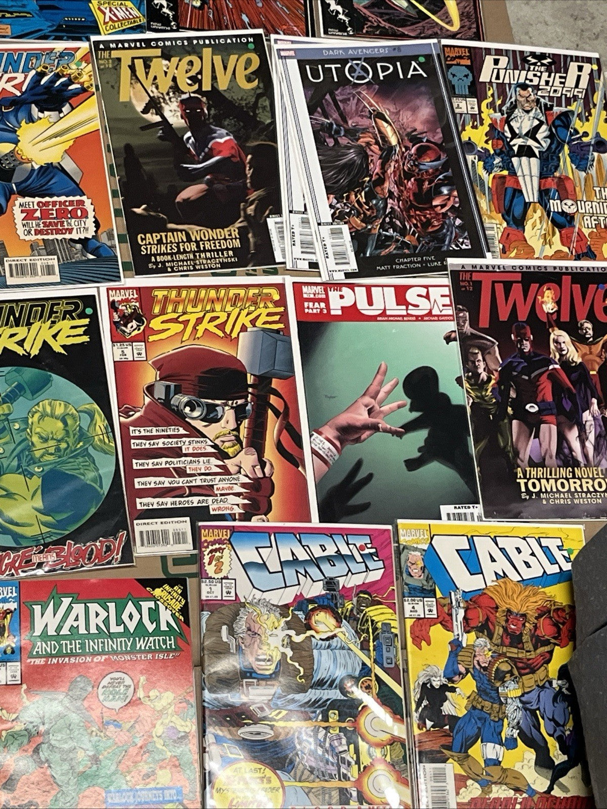Comic Book Mystery Lot 100/Mixed Marvel,DC, Punisher VF+/NM No Duplicates Bulk