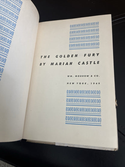 Victoria Holf Menfreya In The Morning & The Golden Fury By Marian Castle