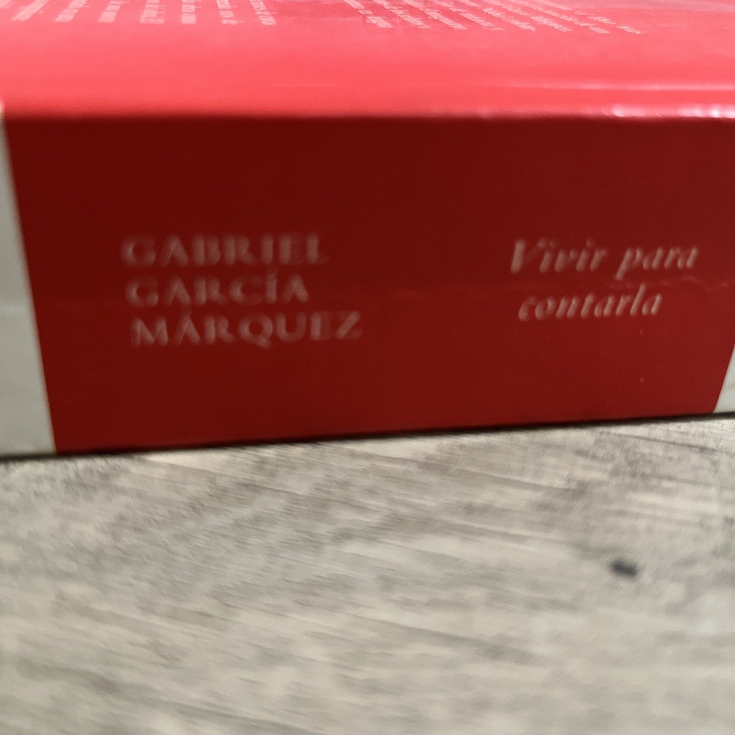 Vivir para Contarla by Gabriel Garcia Marquez Paperback