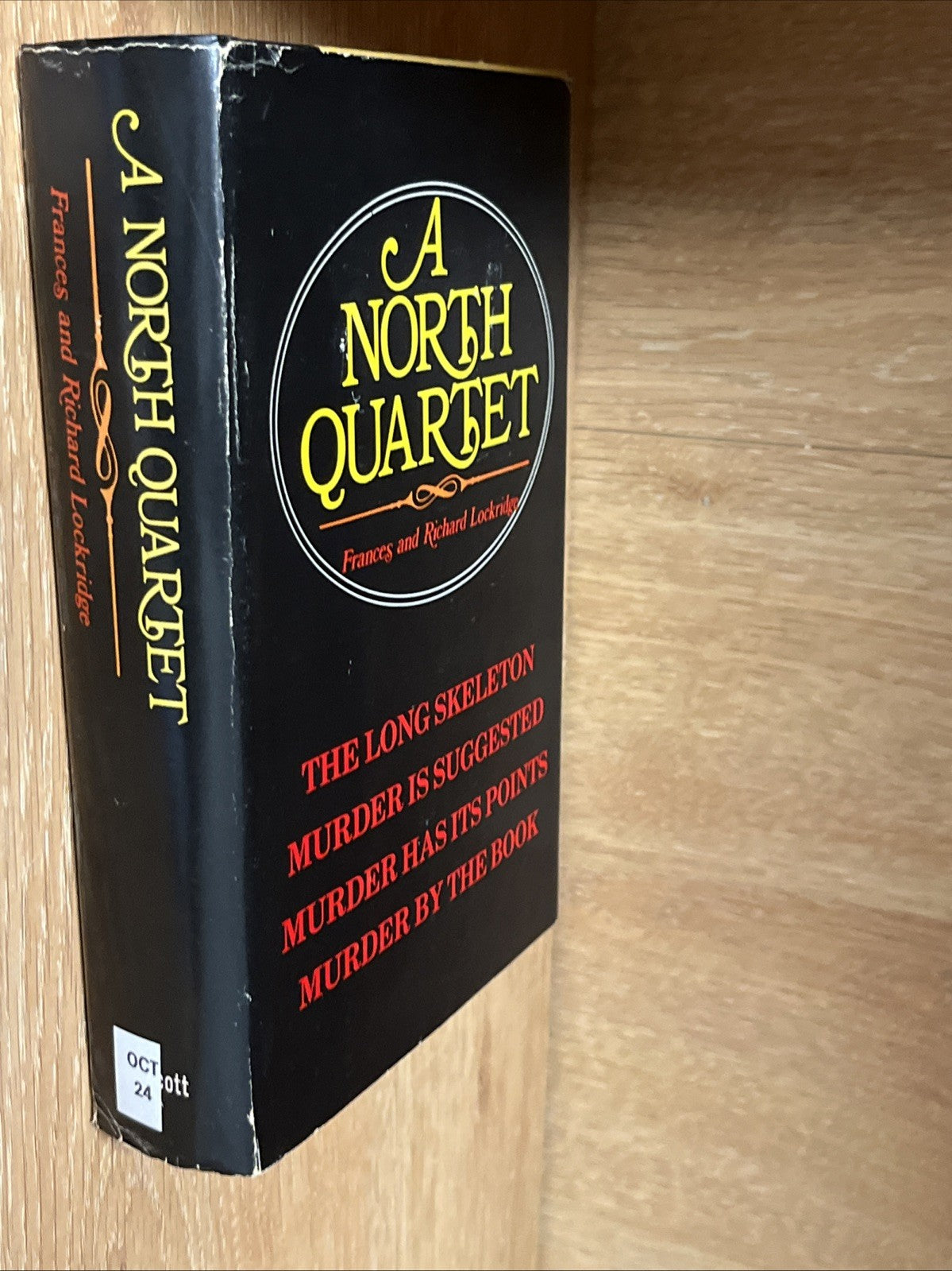 A North Quartet Frances And Richard Lockridge 1963 Book Club Edition HCDJ 