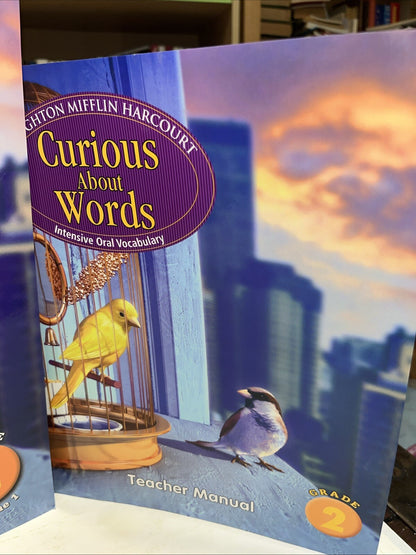 Houghton Mifflin Harcourt Curious about Words Read aloud Book & Teacher Manual