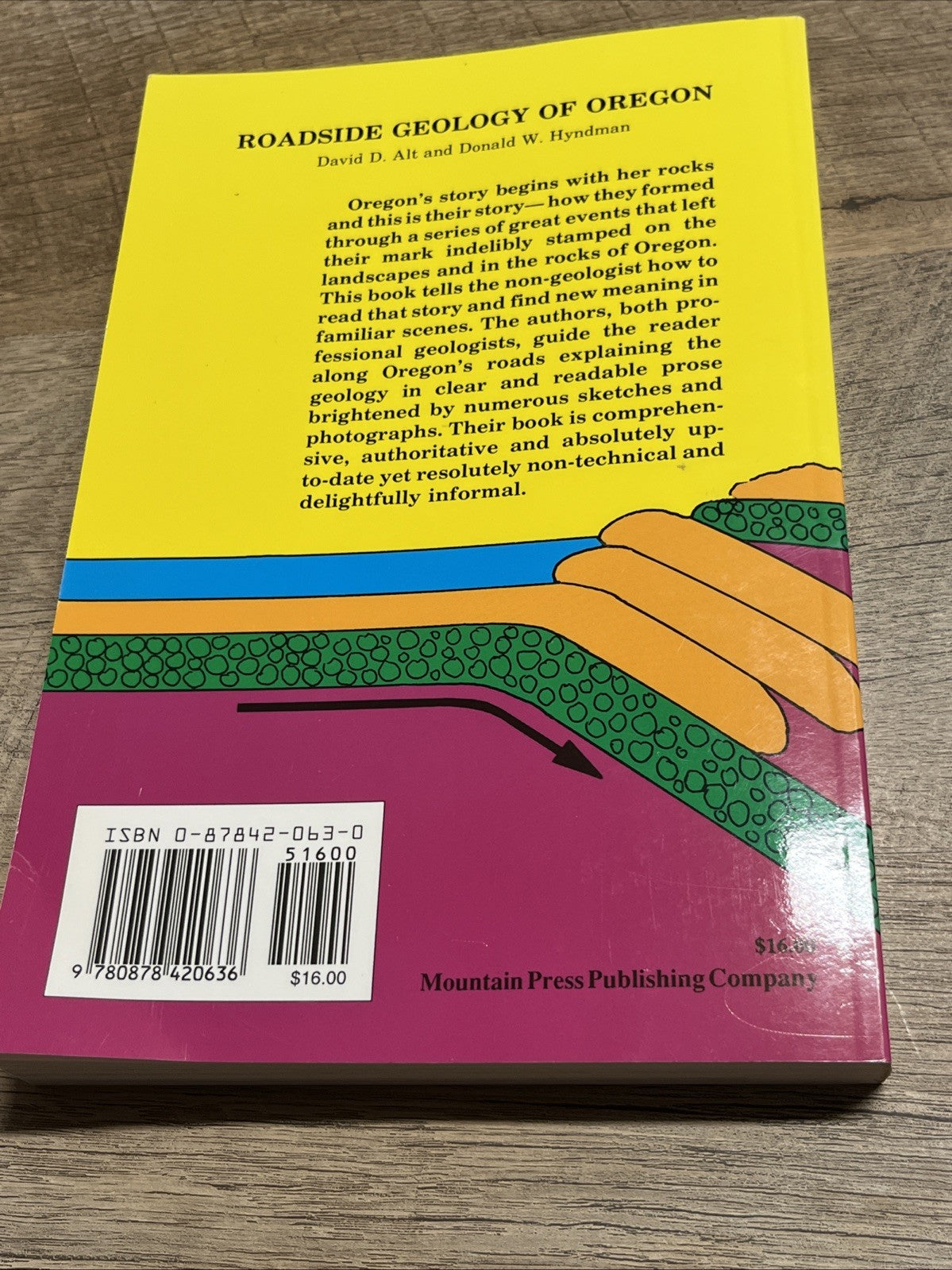 Roadside Geology of Oregon (Roadside Geology Series) - Paperback - Like New