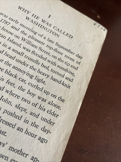 Washington Irving 1 st Edition Boy of Old New York Mabel Cleland Widdener 1946
