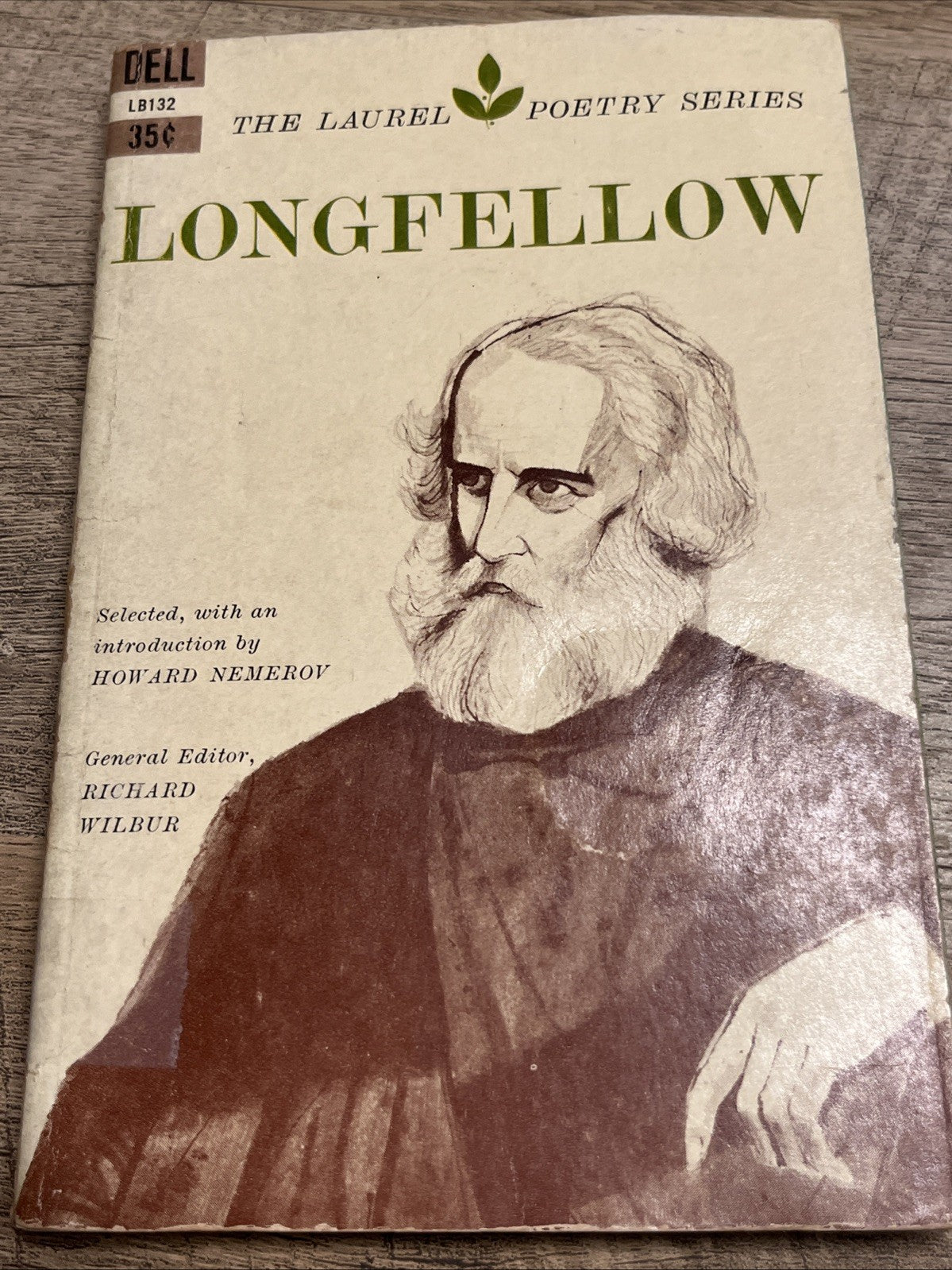 Longfellow The Laurel Poetry Series 1st Ed by Henry Longfellow from Dell 1959