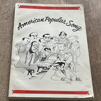 Six Decades Of Songwriters & Singers AMERICAN POPULAR SONG, BOOK ONLY