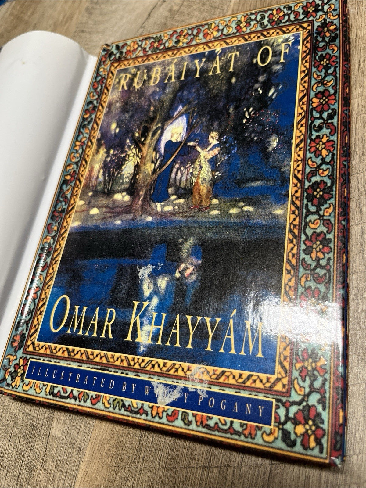 Rubaiyat of Omar Khayyam Illustrated by Willy Pogany 1992 Hardcover