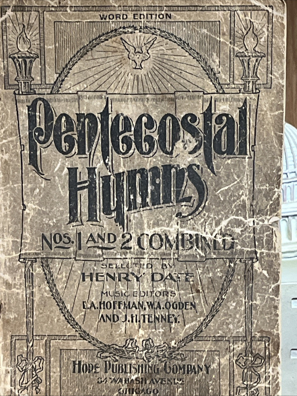 Pentecostal Hymns Nos 1 and 2 Combined By Henry Date Word Edition 1800s RARE