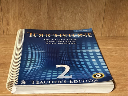 Touchstone Teacher's Edition 2 Teachers Book with Audio Cd by Michael McCarthy