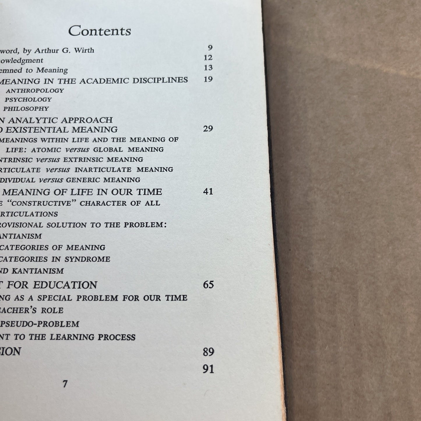 Condemned to Meaning Huston Smith 1st Edition 1965 Harper & Row Hardcover