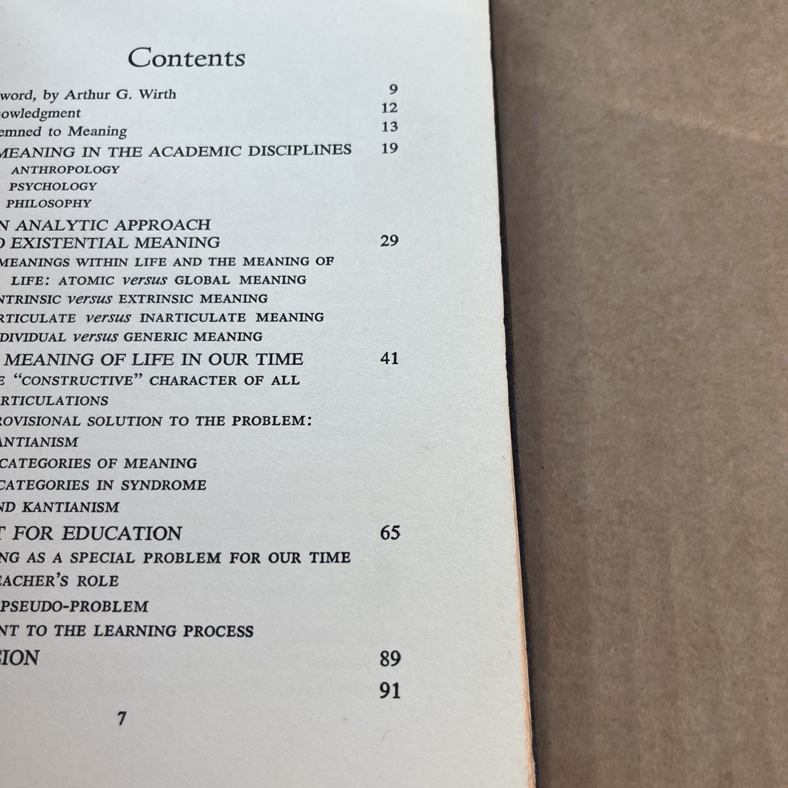 Condemned to Meaning Huston Smith 1st Edition 1965 Harper & Row Hardcover