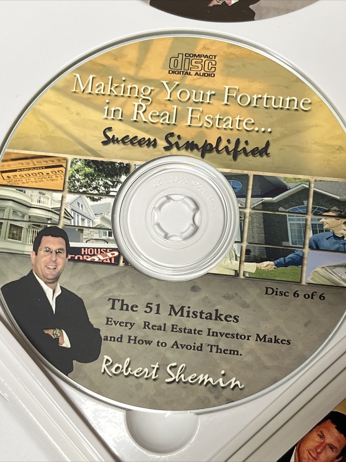Making Your Fortune in Real Estate Success Simplified DVD Vol 1-6 Robert Shemin