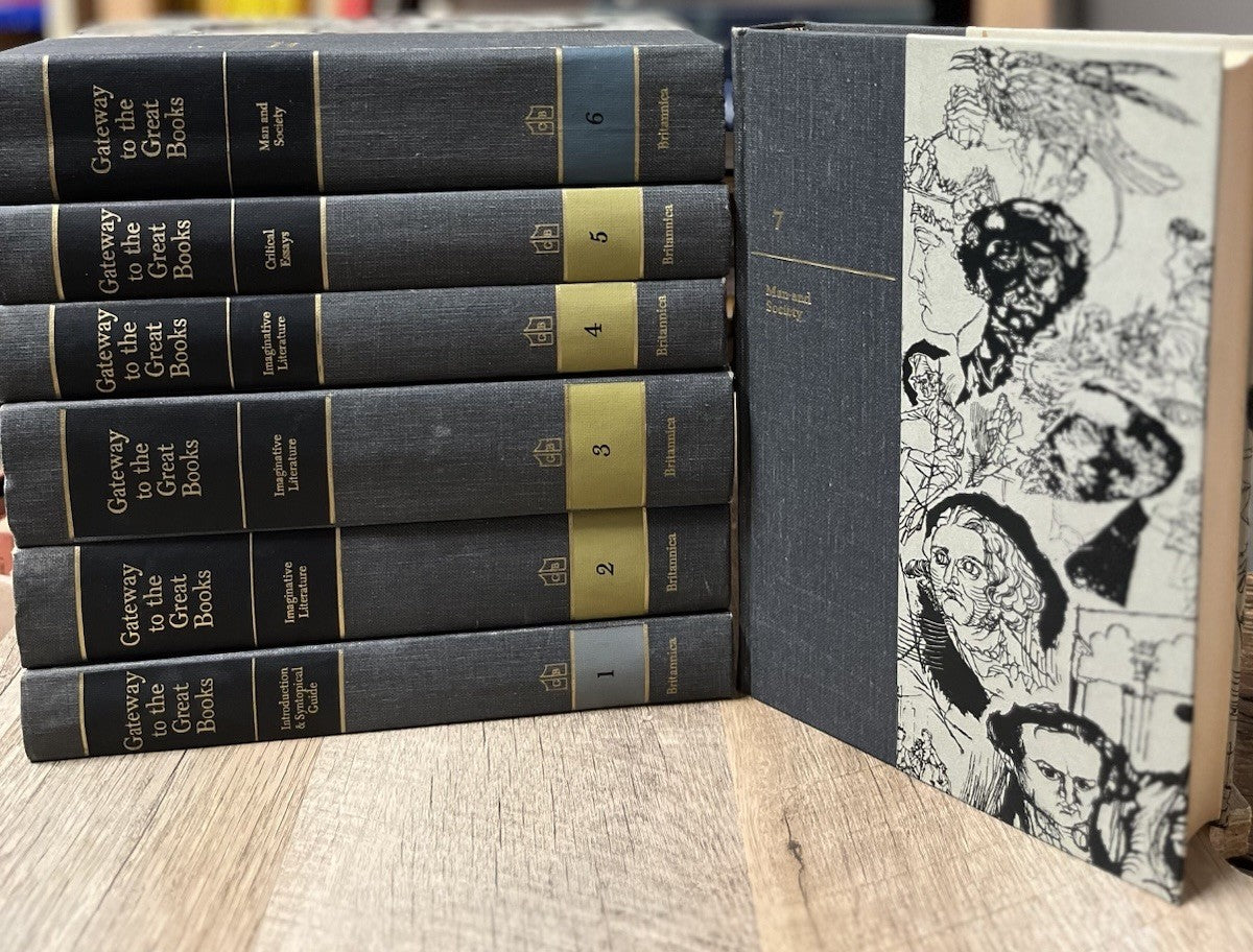 Gateway To The Great Books 7 Volume Set Encyclopedia Britannica 1963