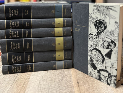 Gateway To The Great Books 7 Volume Set Encyclopedia Britannica 1963