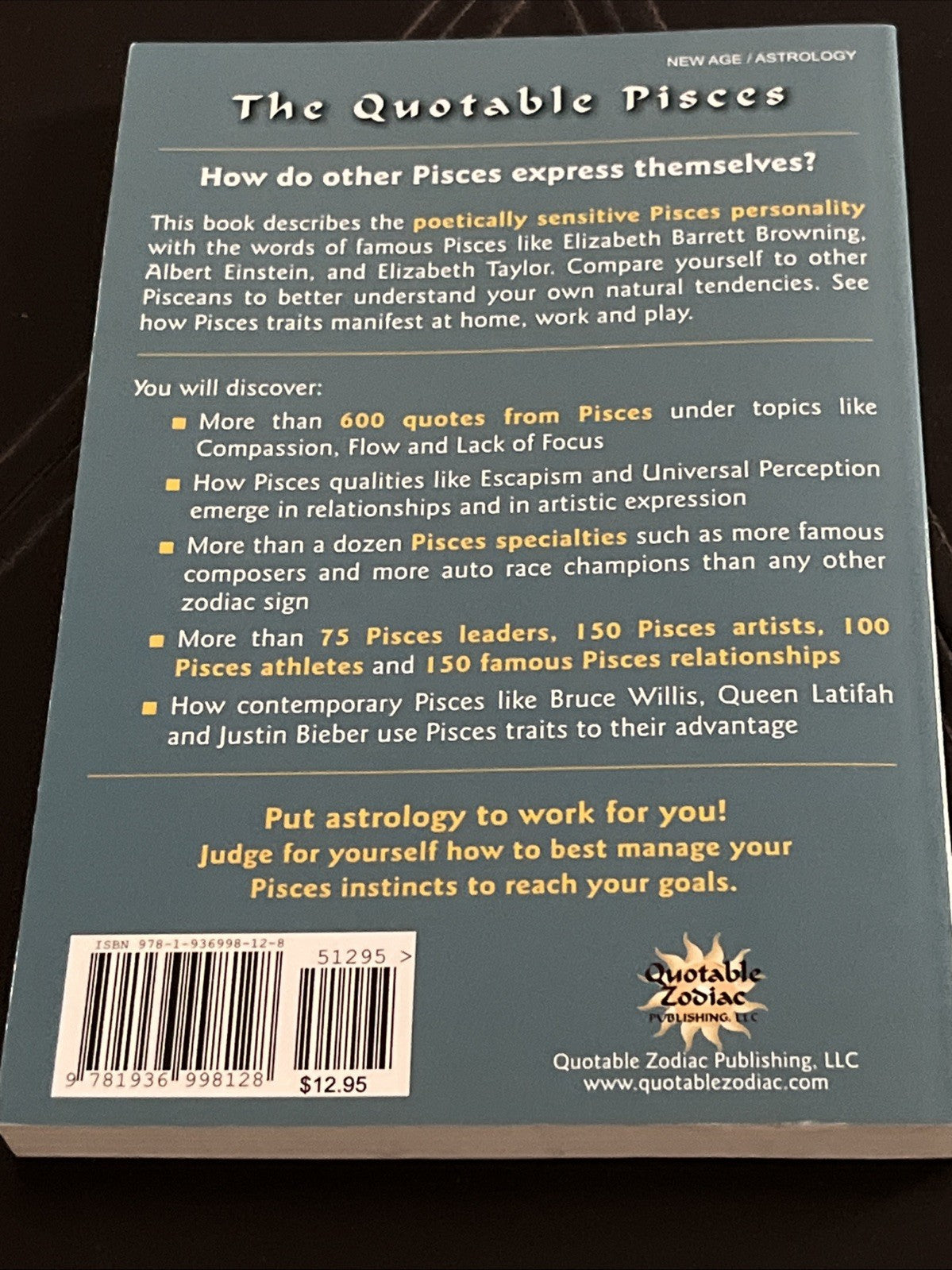 The Quotable Pisces: Pisces Traits Described by Pisceans (Quotable Zodiac) -...