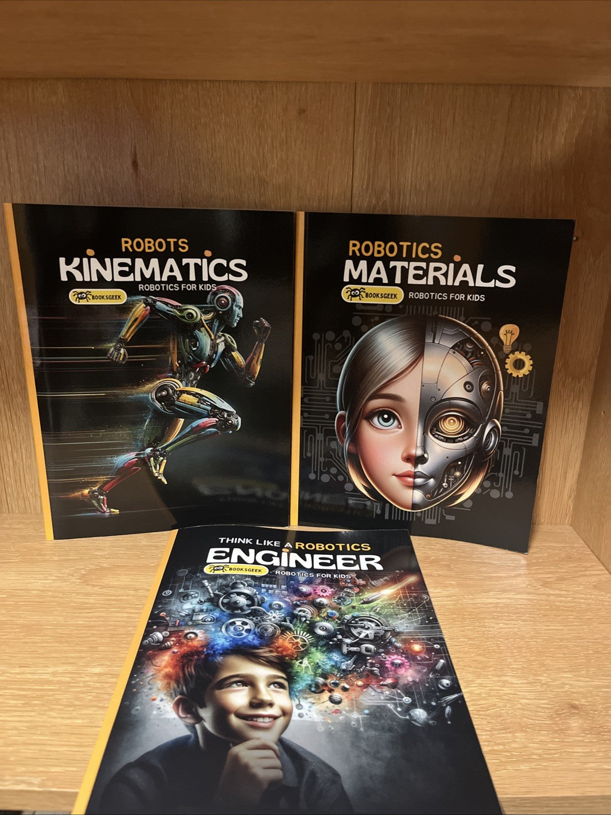 Robotics For Kids Books Lot of 3 Robotics Engineering for Kids Explain the..