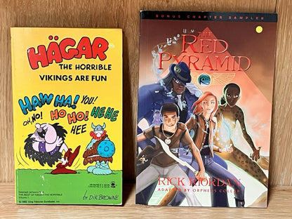 HAGAR THE HORRIBLE: VIKINGS ARE FUN | Herman Melville Typee & Red Pyramid Rick