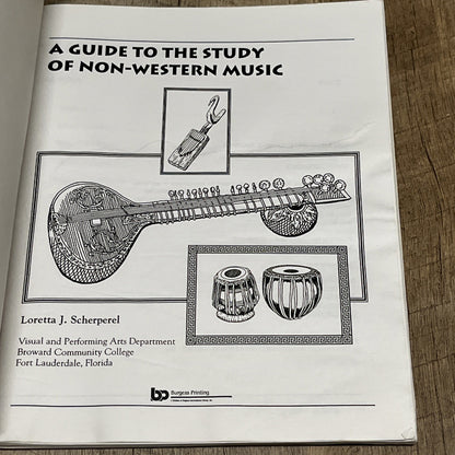 A Guide to the Study of Non-Western Music" by Loretta J. Scherperel