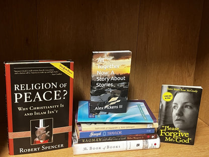 Christian Book Lot of 5Lbs Religion Book 9 RANDOM MIX