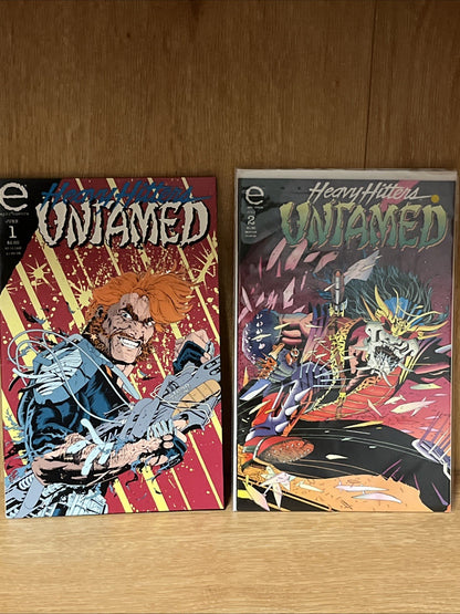Untamed #1 #2Heavy Hitters Marvel Epic Comics 1993 HUGE Back Issue Sale LOOK!!!!