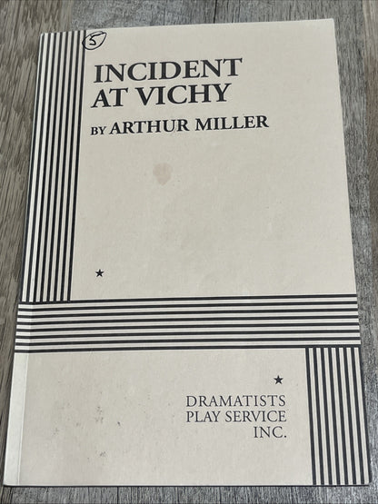 Incident At Vichy Arthur Miller 1994