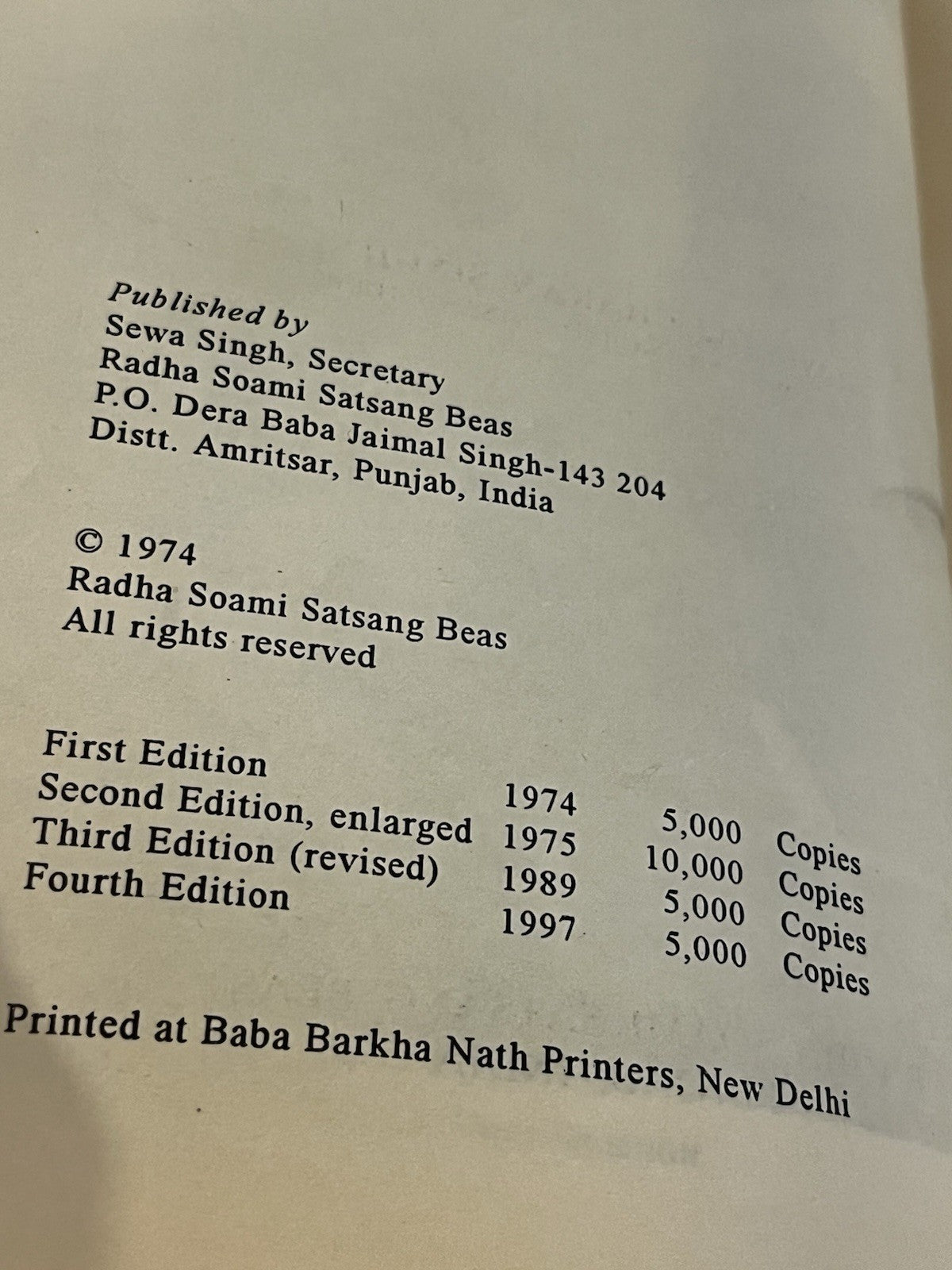 Radha Soami Satsang Beas | Maharaj Charan Singh ji & Brain Hines Book Lot  of 3