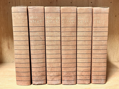 Bernard Shaw Complete Plays with Prefaces, Volume I — 6 Hardcover 1963