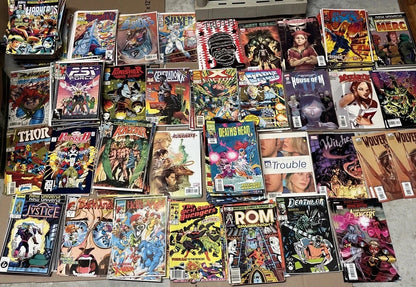 Comic Book Mystery Lot 32 Mixed Marvel No Dupli Bulk Mixed Marvel Comic Book