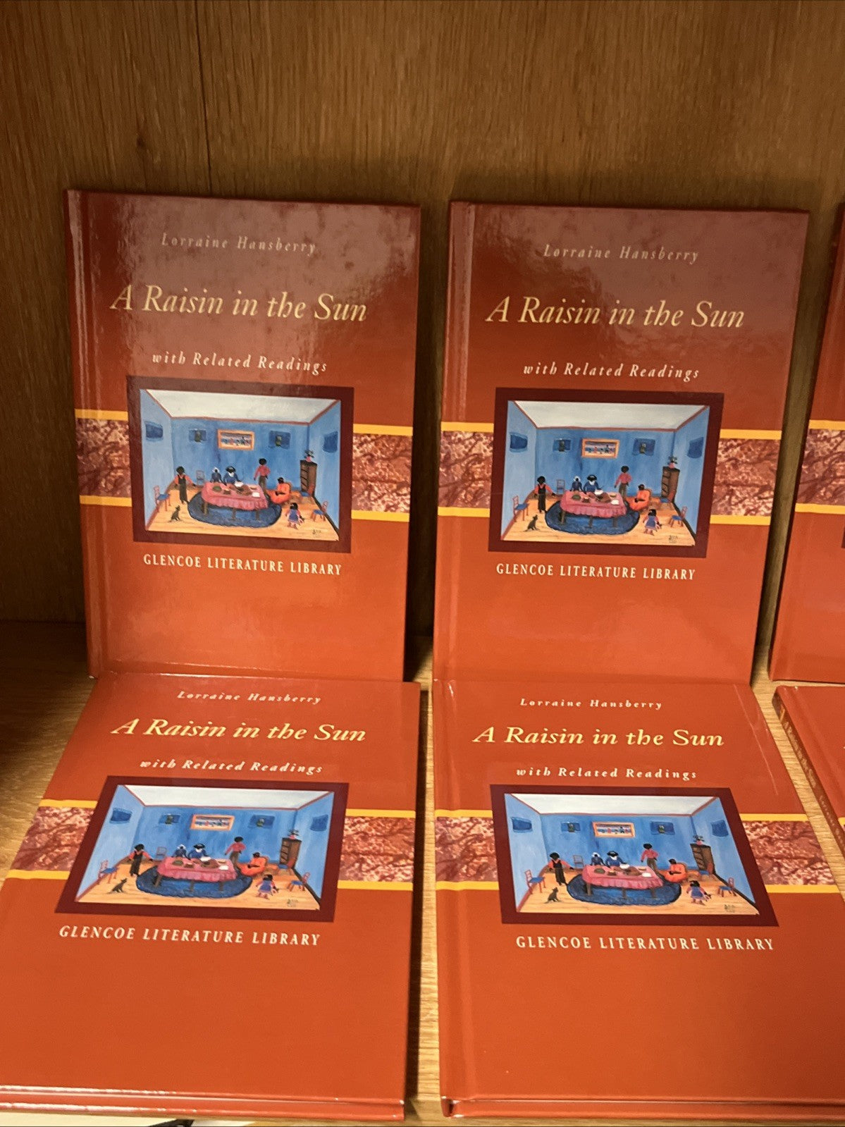 A Raisin in the Sun with Related Reading Lorraine Hansberry  - Lot of 6 Books