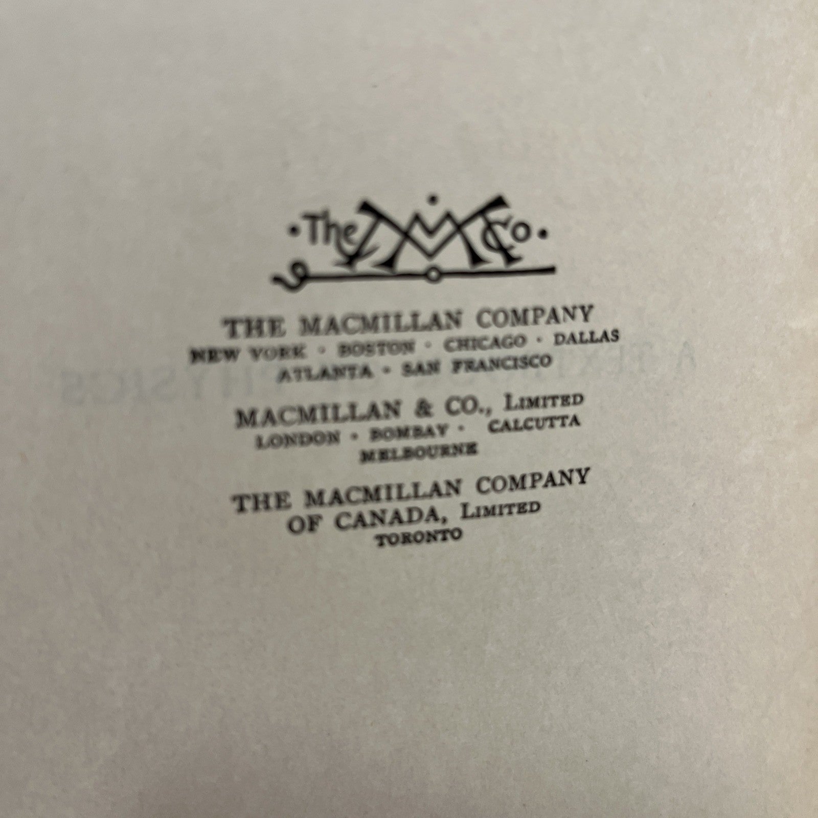 A Textbook Of Physics For Students of Science And En By Charles A. Culver (1936)
