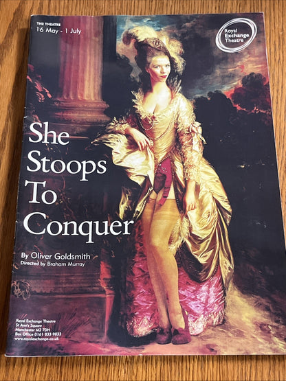 She Stoops to Conquer Magazine Royal Exchange Theatre by Oliver Goldsmith