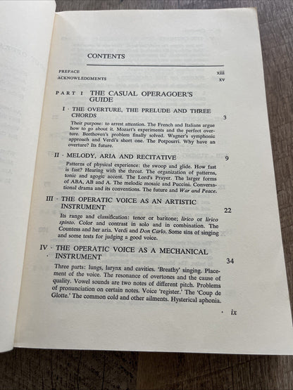 The Opera Companion: A Guild For The Casual Operagoer By Martin George . Classic