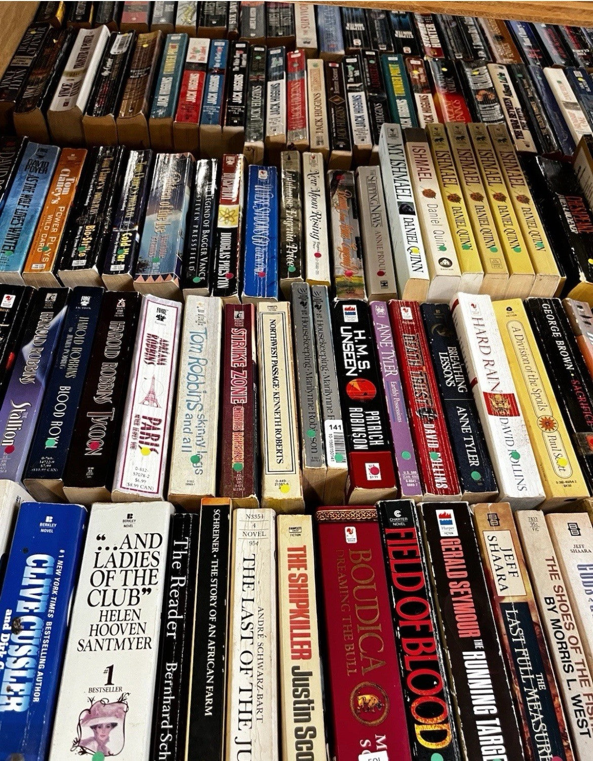 Lot of 10LBs Historical Inspirational Mystery Fiction Romance MIX GENRE BOOK SET