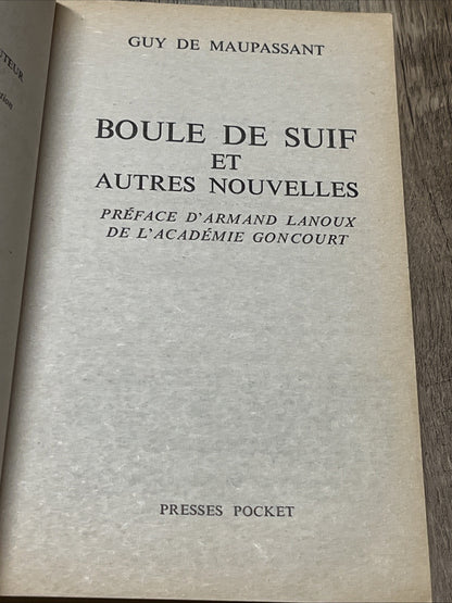 Boule De Suif Guy De Maupassant Preface D’Armand Lanoux