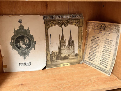 Vintage Old Cathedral Chime| The Flatterer | L. Van BEETHOVEN 1894| 1904 & 1908