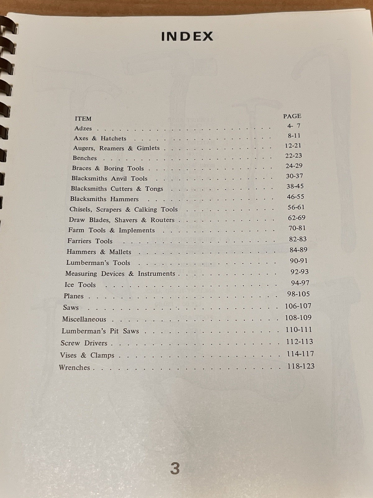 Vintage 1975 ANTIQUE TOOLS: AN ILLUSTRATED VALUE GUIDE By Conover Hill VG+