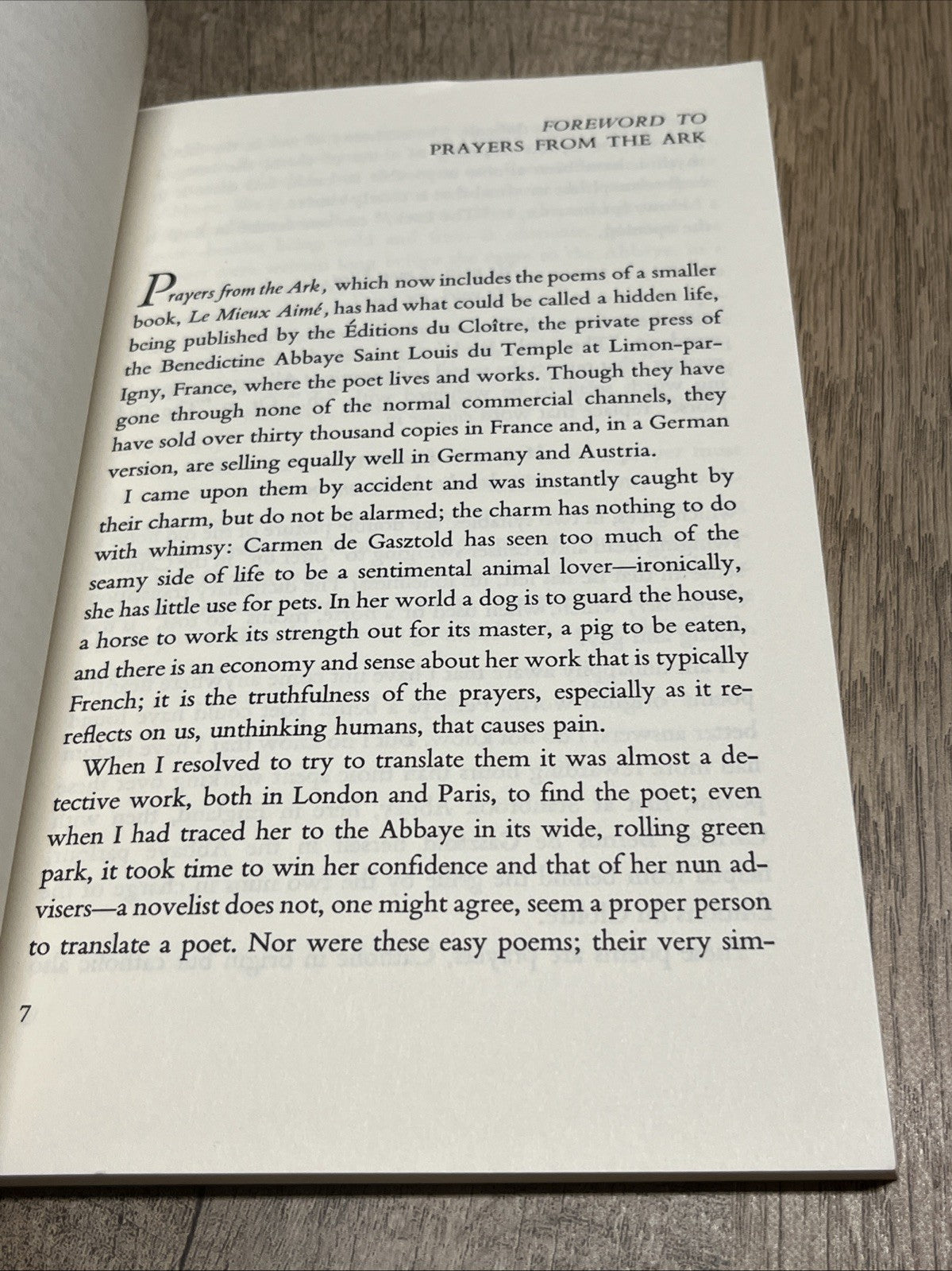 Prayers from the Ark and the Creatures' Choir by Carmen Bernos de Gasztold