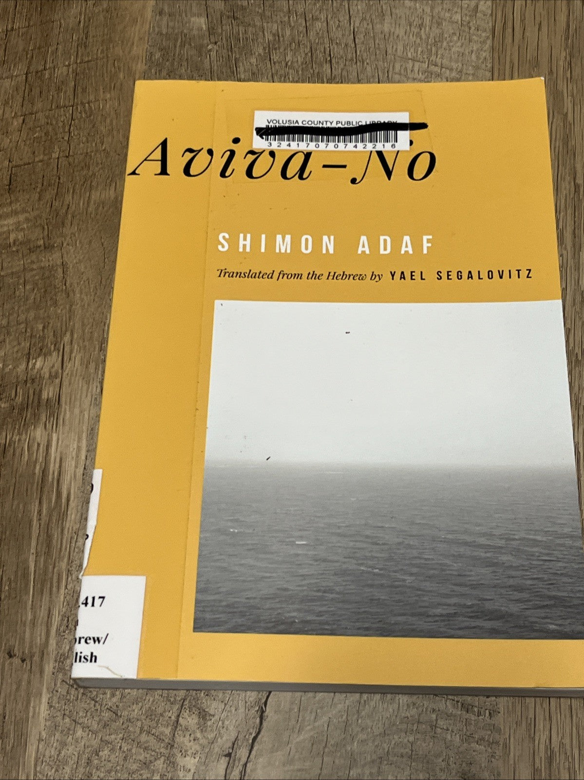 Aviva-No Shimon Adaf ( Translated From Hebrew To English) By Yael Segalovitz