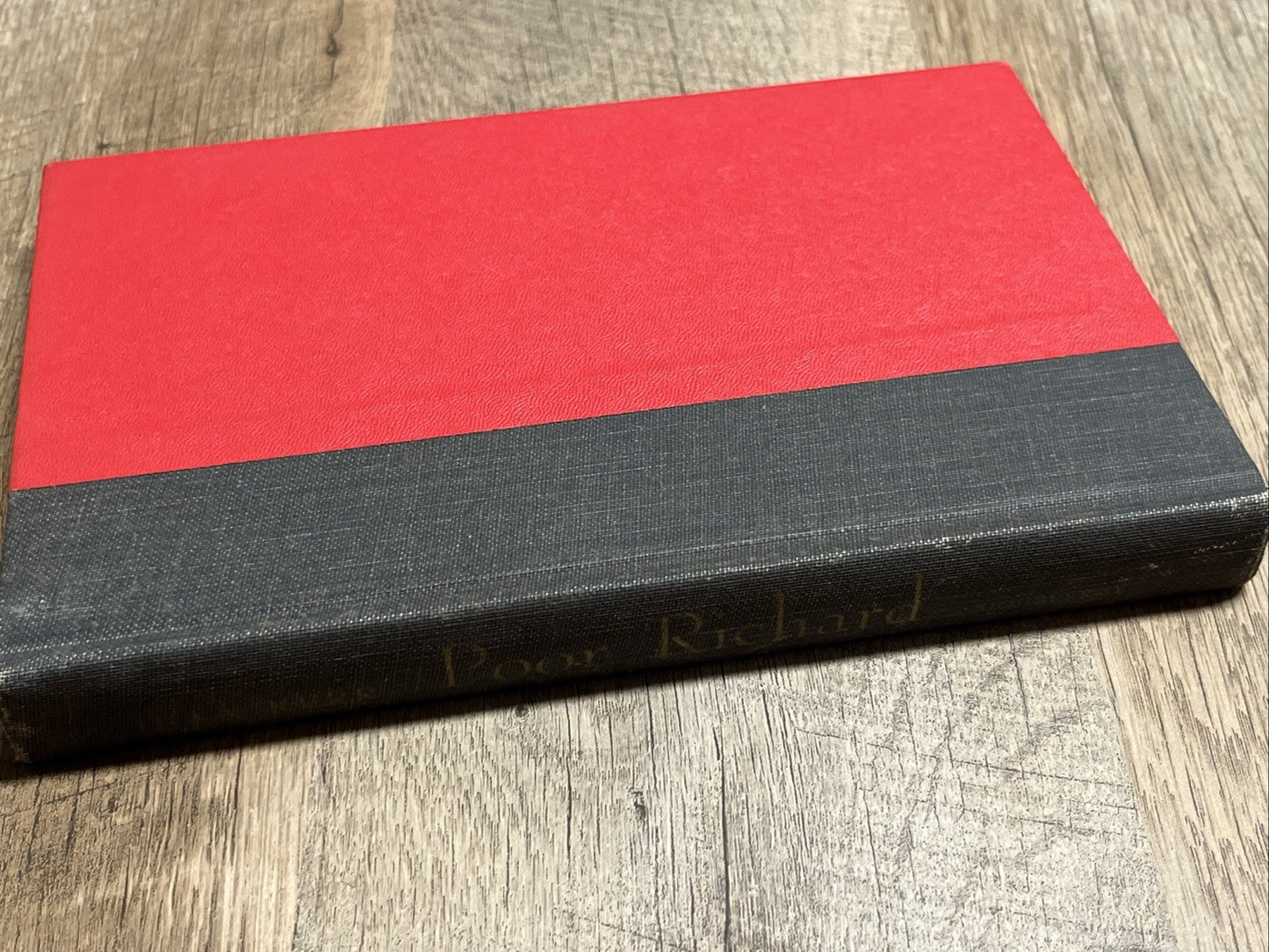 Kerr, Jean POOR RICHARD  Book Club Edition Without Dust Jacket 1965