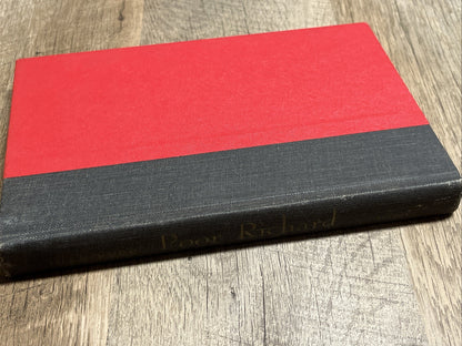 Kerr, Jean POOR RICHARD  Book Club Edition Without Dust Jacket 1965