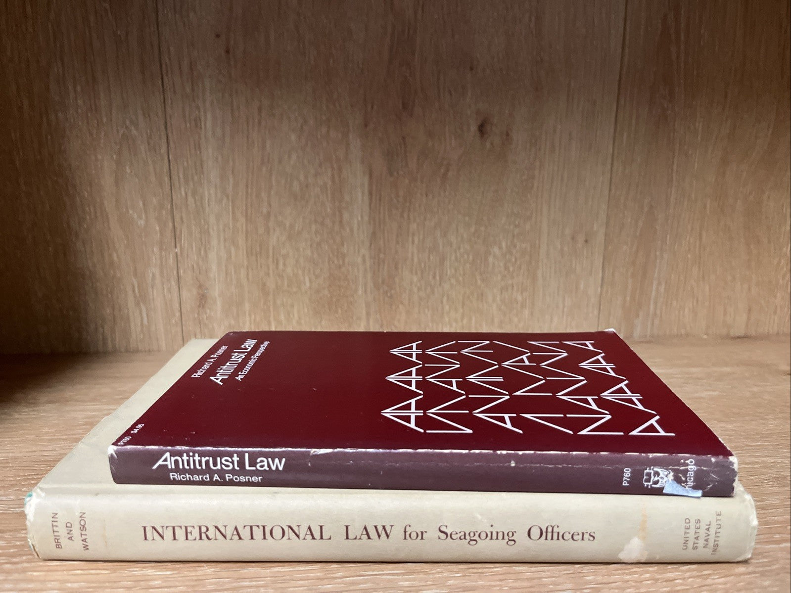 International Law for Seagoing Officers & Antitrust Law An Economic Perspective