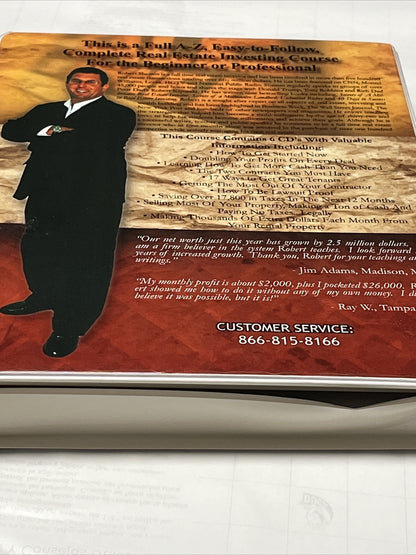 Making Your Fortune in Real Estate Success Simplified DVD Vol 1-6 Robert Shemin