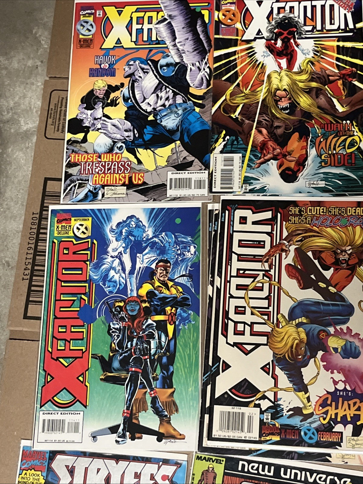 COMIC BOOK LOT Mixed 50 Marvel Comics-Ultimate/Thunder Strike Cable