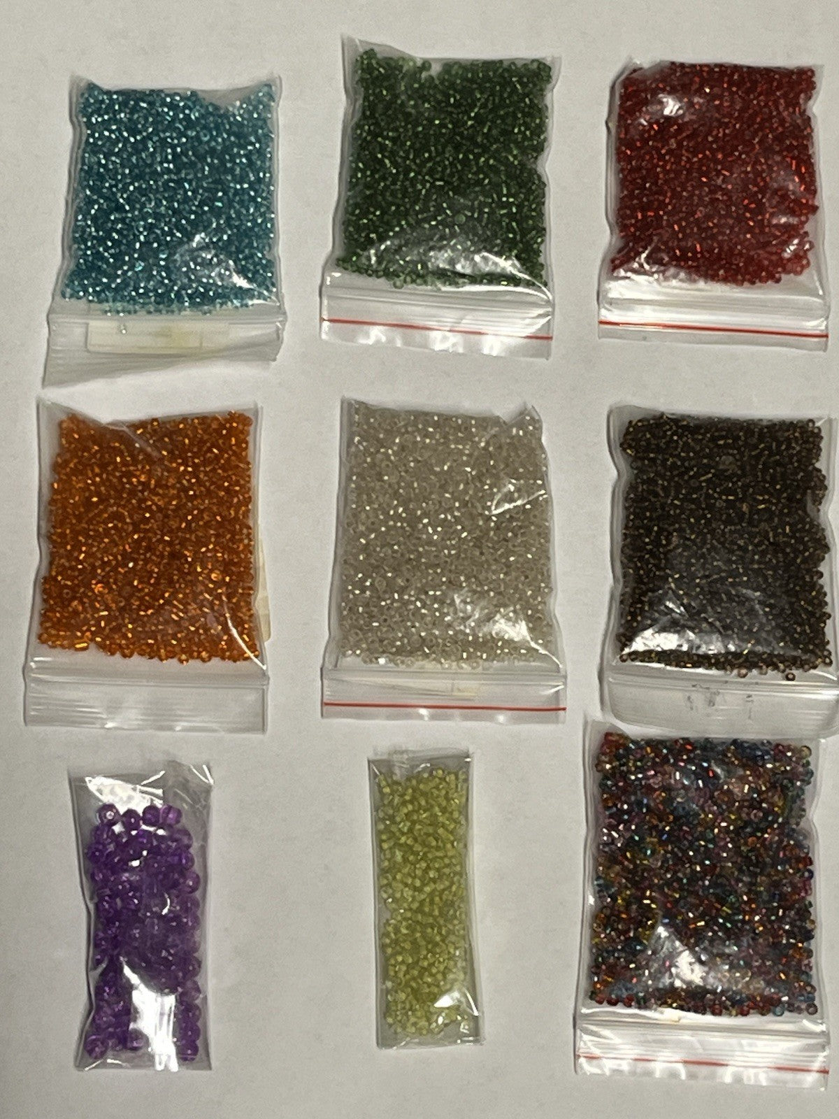 Wholesale Glass Beads 9 Color Mix