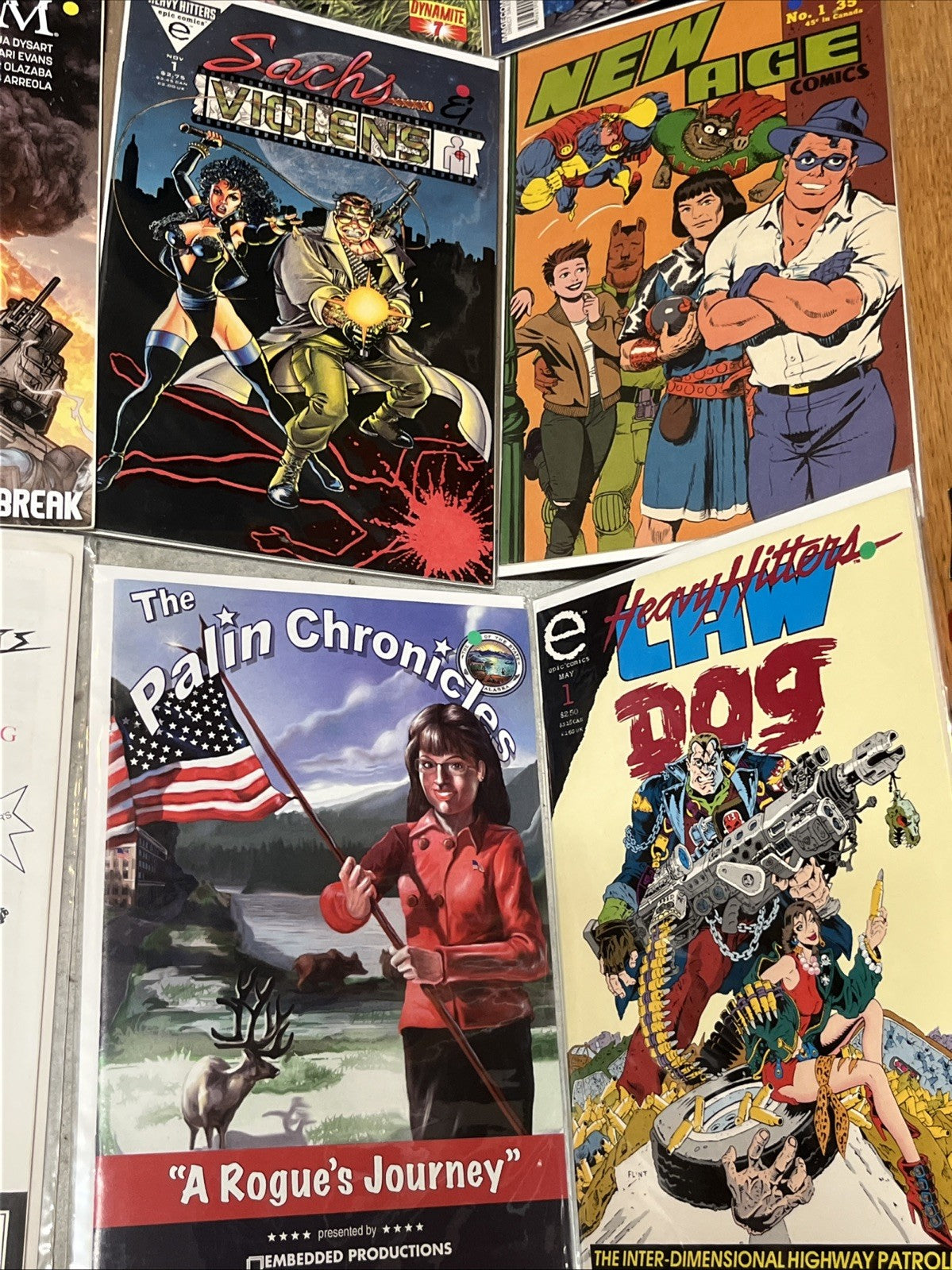 Comic Lot of 50, mix indie, DC and Marvel Comic Books